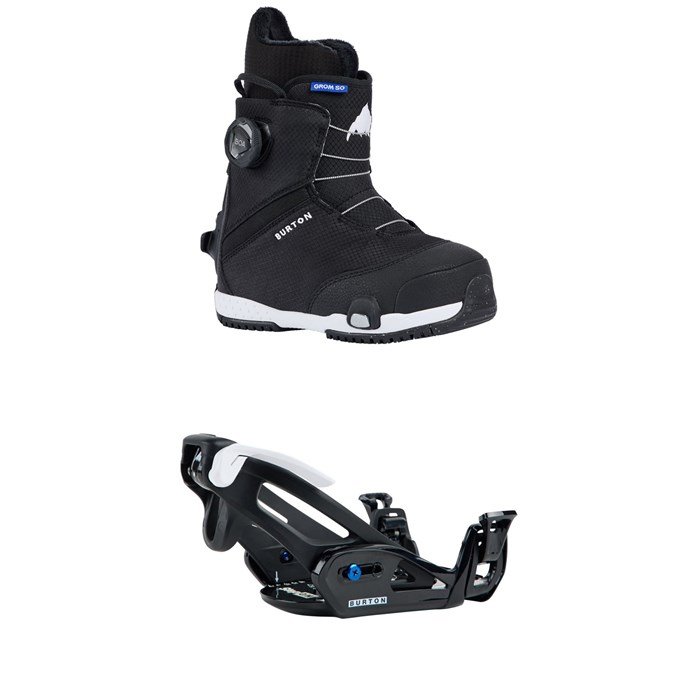 Burton Step On Grom Snowboard Boots + Step On Grom Snowboard Bindings - Kids' 2025