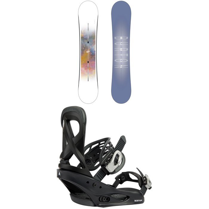Burton Stylus Snowboard + Scribe Snowboard Bindings - Women's 2025