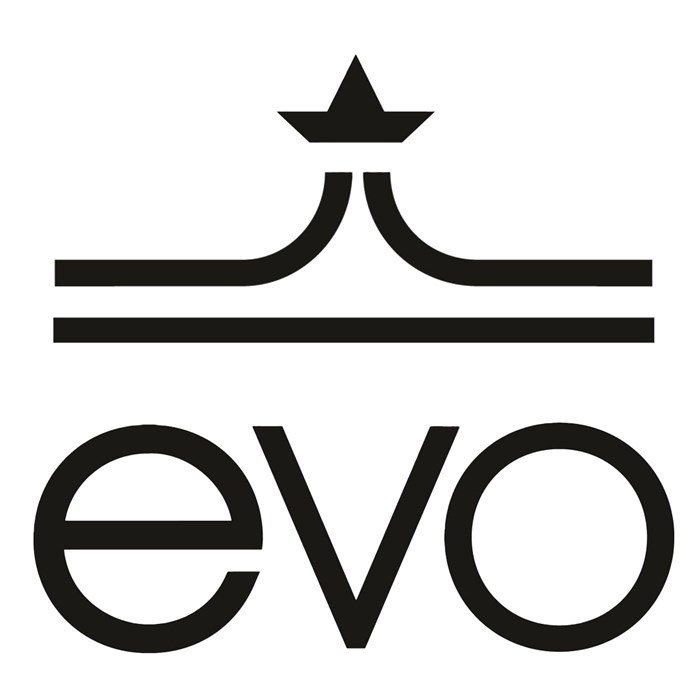 evo 4.5" Die Cut Sticker