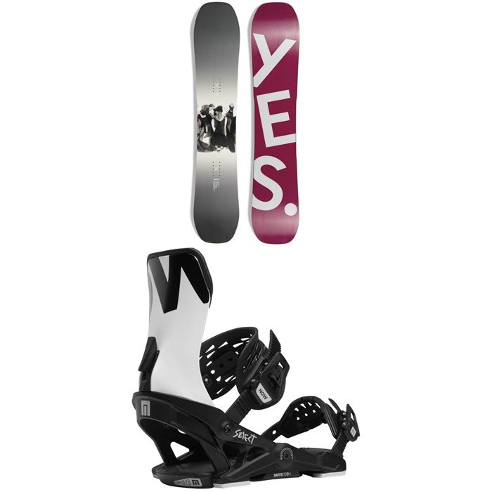 Yes. All-In Snowboard + Now Select Snowboard Bindings 2024