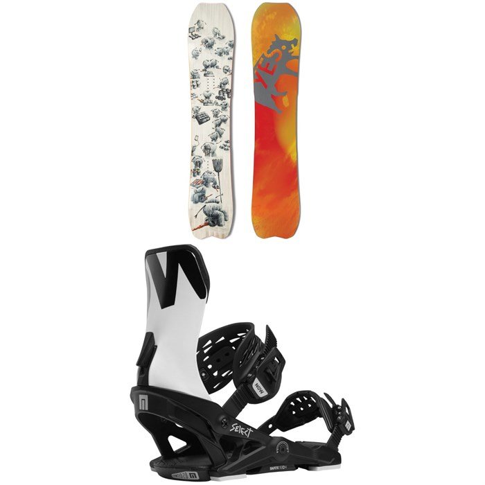 Yes. Warca UnInc JPS Snowboard + Now Select Snowboard Bindings 2024